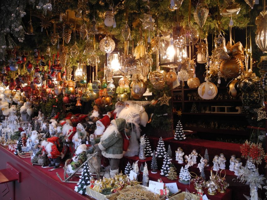 Фото достопримечательностей Германии: "Сокровища" рождественских базаров Нюрнберга
