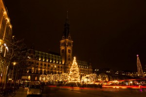 Главная елка Гамбурга (Германия)
