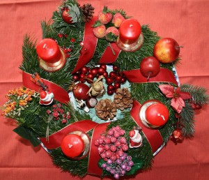 Немецкий рождественский венок (Германия)