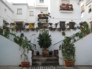 Традиционный домик в Торроксе (Испания)