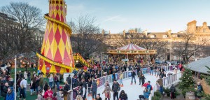 Каток под открытым небом в рождественской деревне Эдинбурга (Разное)