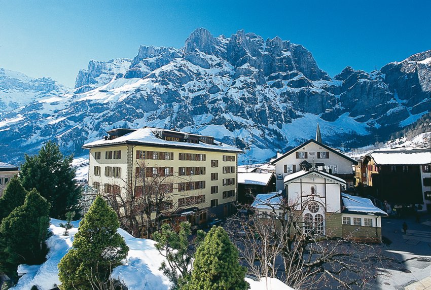 Фото достопримечательностей Швейцарии: Лейкербад &mdash; самый популярный семейный курорт Швейцарии