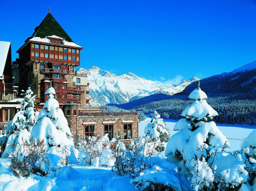 Фото достопримечательностей Швейцарии: Санкт-Мориц &mdash; место, где все житейские неурядицы уходят на второй план