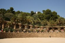 Парк Гуэль, творение Антонио Гауди (Барселона)