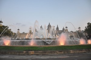 Поющие фонтаны в Барселоне (Барселона)