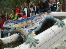 Барселона. Парк Гуэль (Барселона)