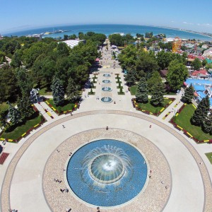 Анапа сверху (Кавказ и Черноморское побережье)