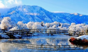 Трускавец мост - зима (Львов и область)