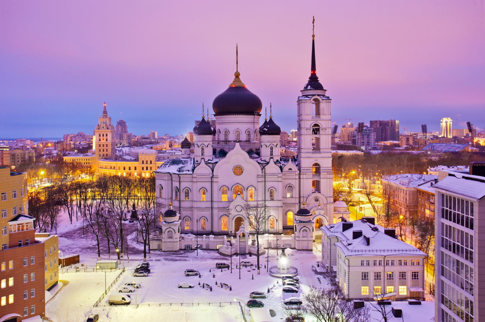 Фото достопримечательностей Европейской части России: 