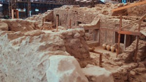 На Санторини открыт доступ к древним раскопкам для туристов 