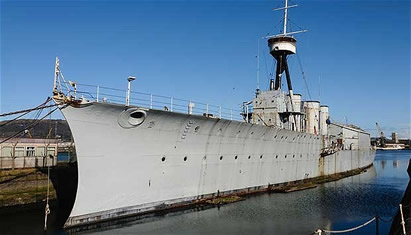 Корабль HMS Caroline превратится в туристический объект 
