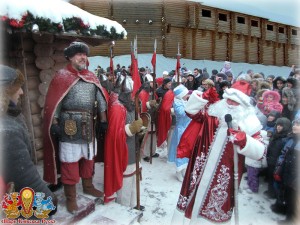 Новогодние приключения в парке "Киевская Русь"