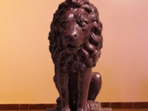 Во Львове покажут 200-килограммового льва из шоколада