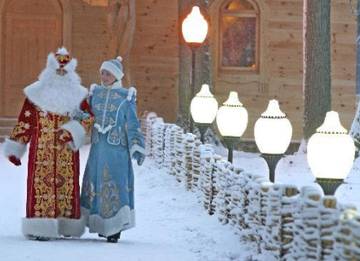 На сказочную карту Беларуси и России добавят поместье Деда Мороза 