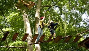 В Озерске открылся веревочный парк 