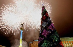 В Киеве торжественно откроется новогодняя елка