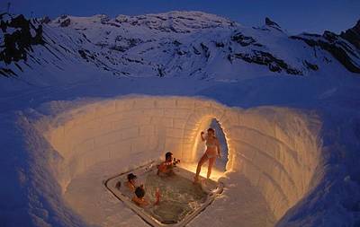 Гостиницы Iglu Dorf – размещение по-эскимосски