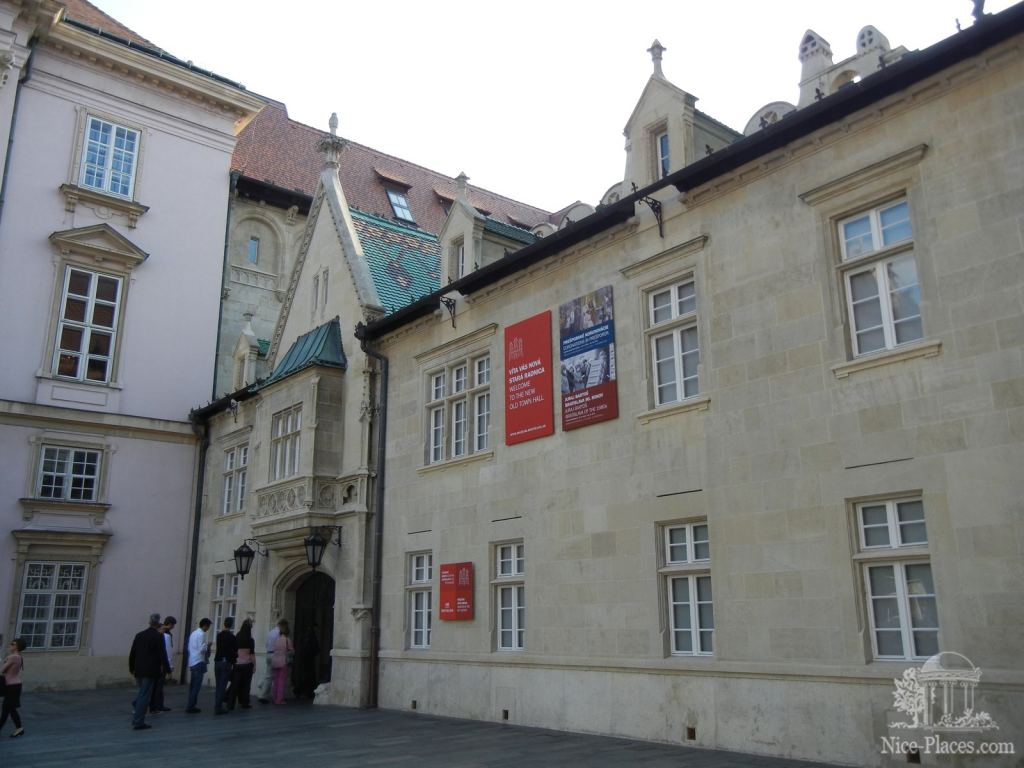 Домики Старого города Братиславы - Братислава - столица Словакии