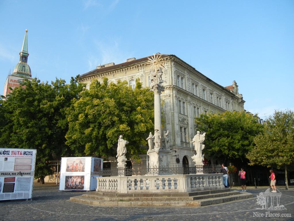 Чумная колонна - Братислава - столица Словакии