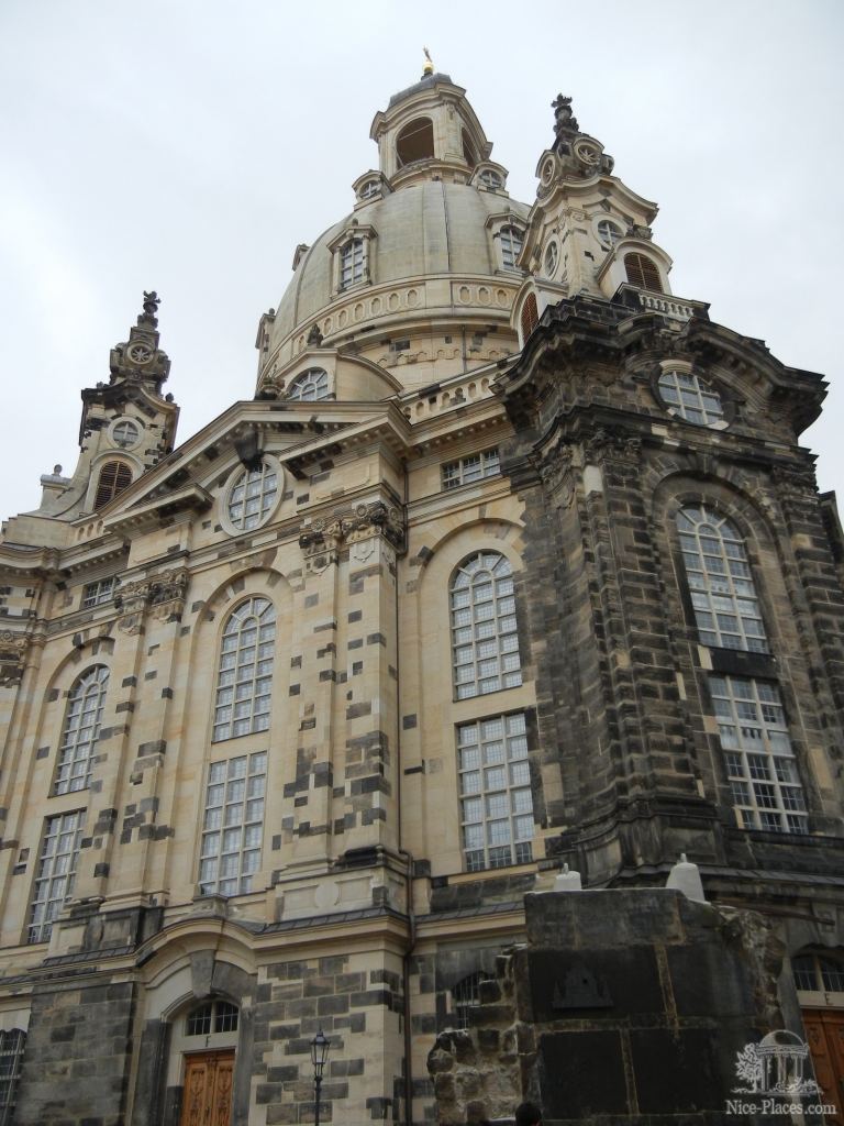 Собор Богоматери Фрауэнкирхе - Дрезден - древняя столица Саксонии