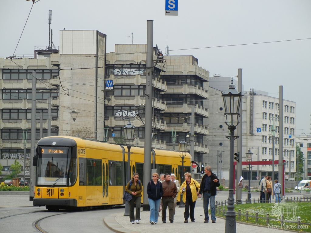 Дрезденский трамвай - Дрезден - древняя столица Саксонии