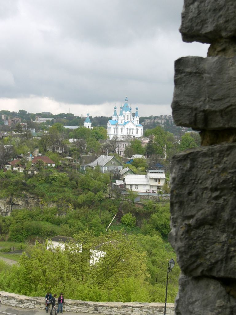 Вид на собор Св. Георгия с Каменец-Подольской крепости - Каменец-Подольский (фотографии EVG'а)