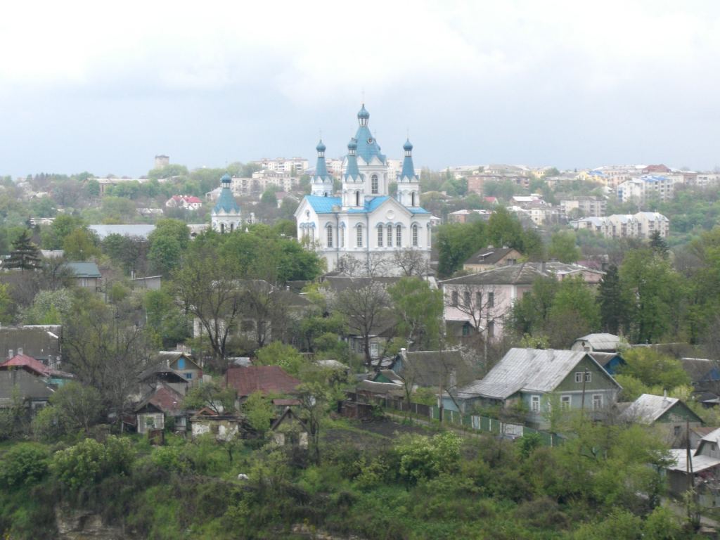Вид на старый город и собор святого Георгия - Каменец-Подольский (фотографии EVG'а)