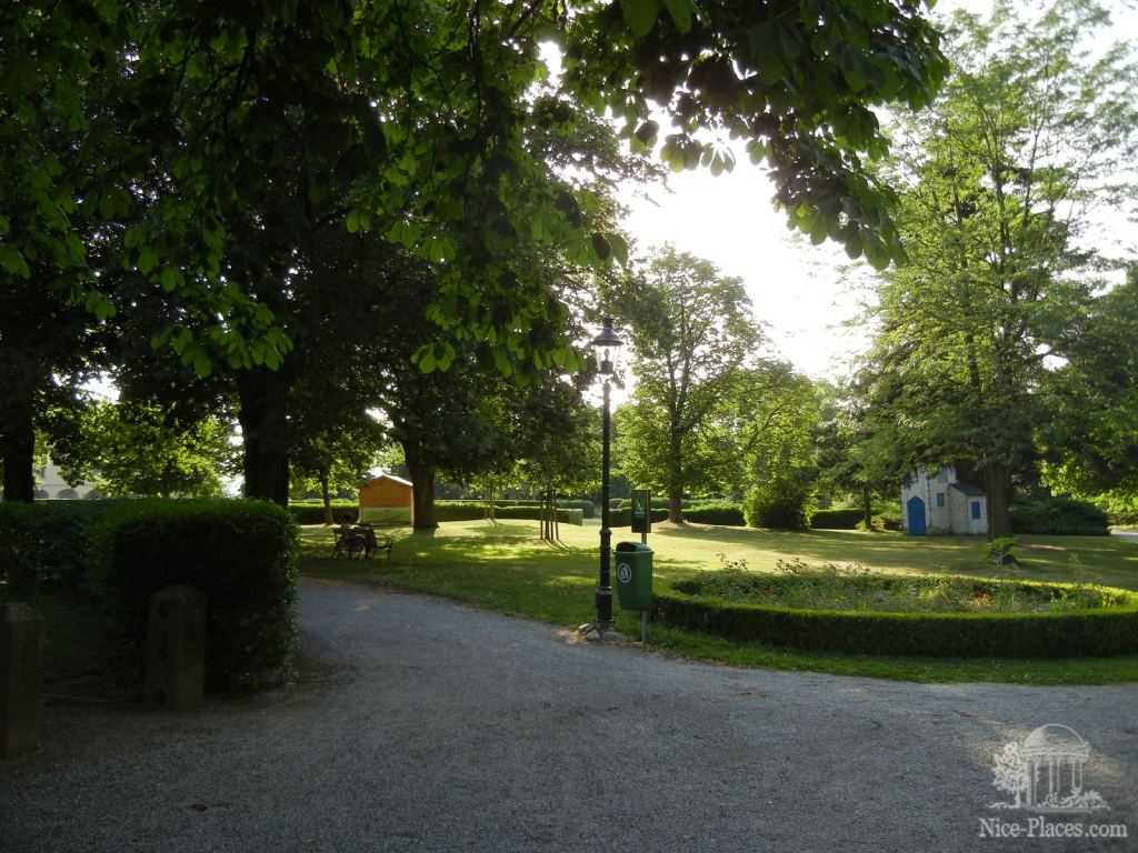 Заходим на территорию замка Киттзее - Киттзее, или как выглядит Австрийская деревня