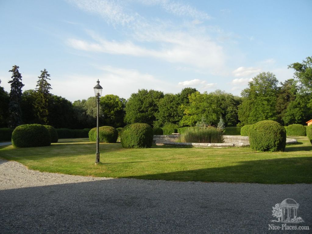 Снова замковый парк - Киттзее, или как выглядит Австрийская деревня