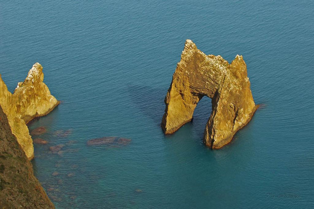 Золотые ворота. Вид сверху - Красоты Крыма (артовые фото)