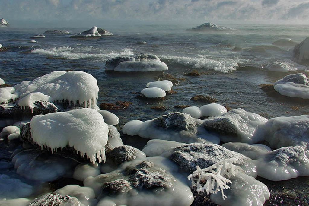 Холодная красота льда - Красоты Крыма (артовые фото)