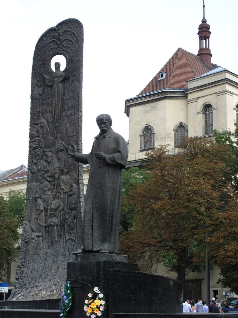 Львов. Памятник Тарасу Шевченко - Улицами Львова