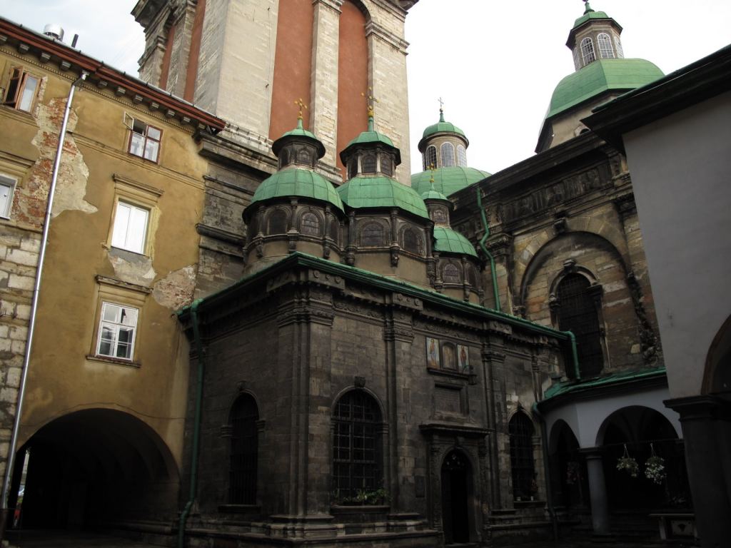 Успенская церковь. Львов, ул. Русская - Улицами Львова