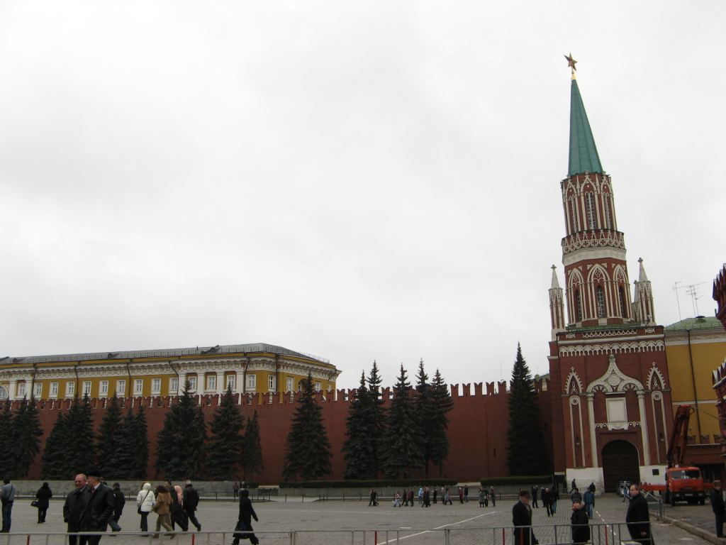 Никольская башня кремля - Красная площадь