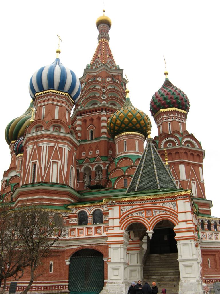 Покровский собор известный как Храм Васи́лия Блаже́нного - Красная площадь