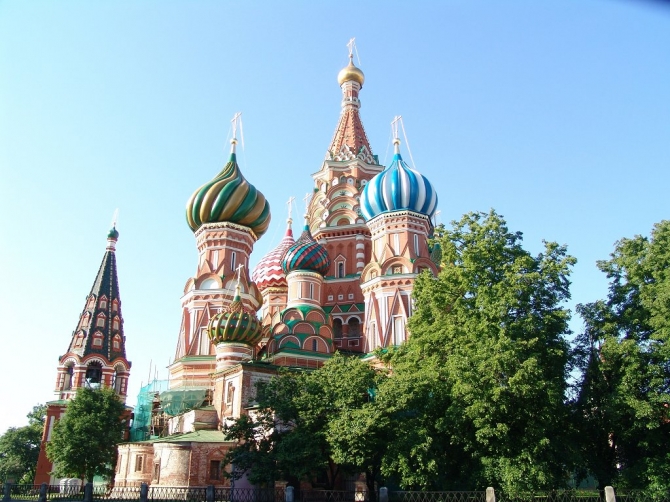 Храм Василия Блаженного - Московский Кремль