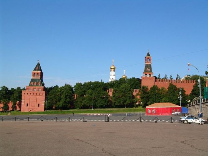 Стены Кремля - Московский Кремль