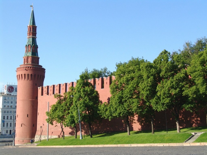 Беклемишевская башня. Расположена в юго-восточном углу кремлёвского треугольника - Московский Кремль