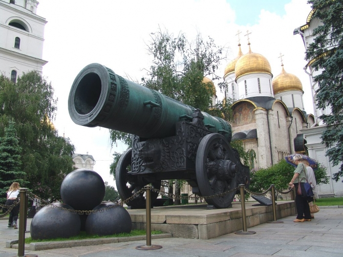 Царь Пушка в Кремле - Московский Кремль