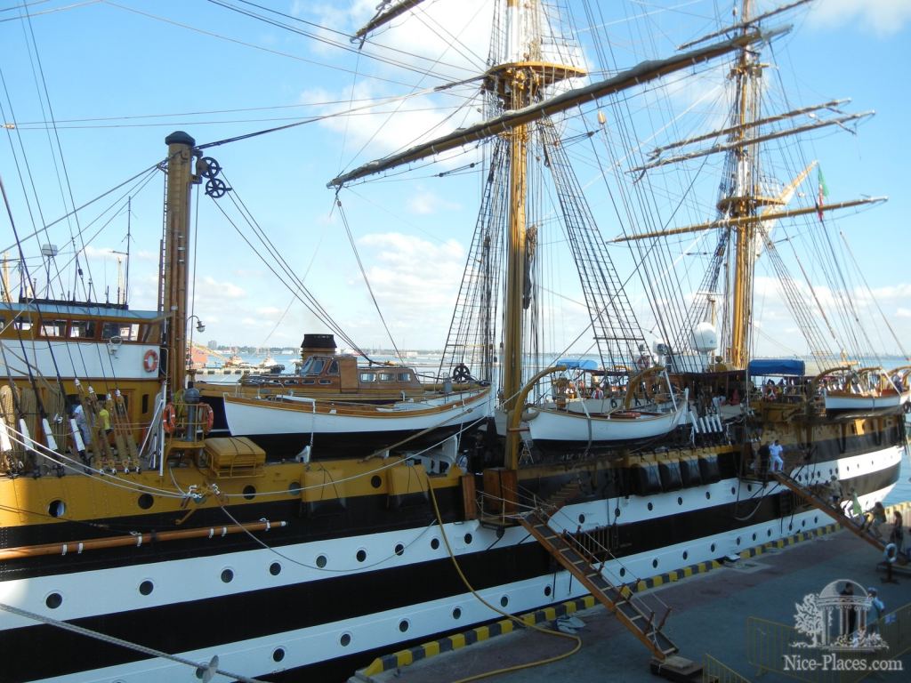 Фото 11 - Парусник Amerigo Vespucci в Одессе