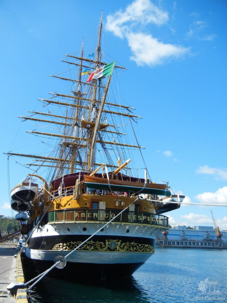 Фото 20 - Парусник Amerigo Vespucci в Одессе