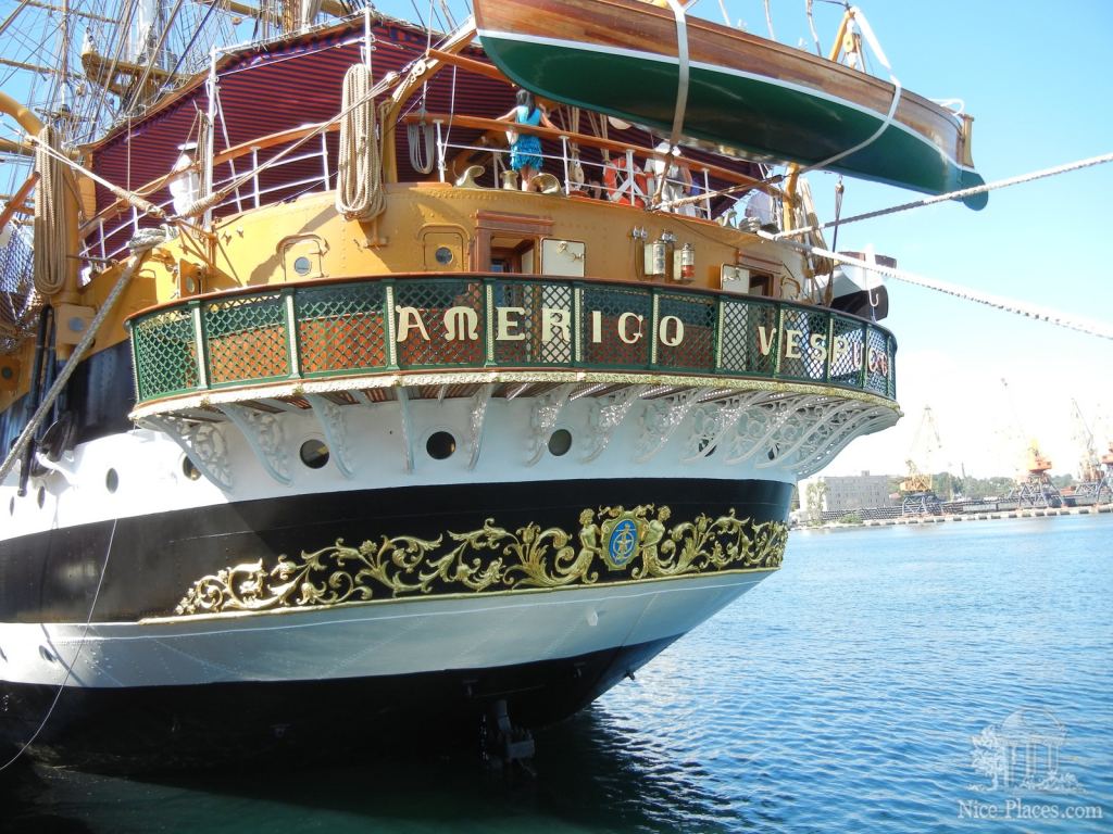 Фото 22 - Парусник Amerigo Vespucci в Одессе