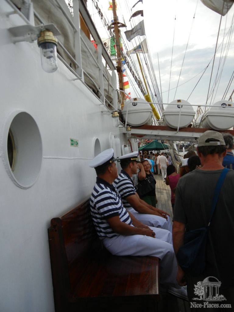 Фото 12 - Впервые в Одессе Мексиканский парусник "Cuauhtemoc"