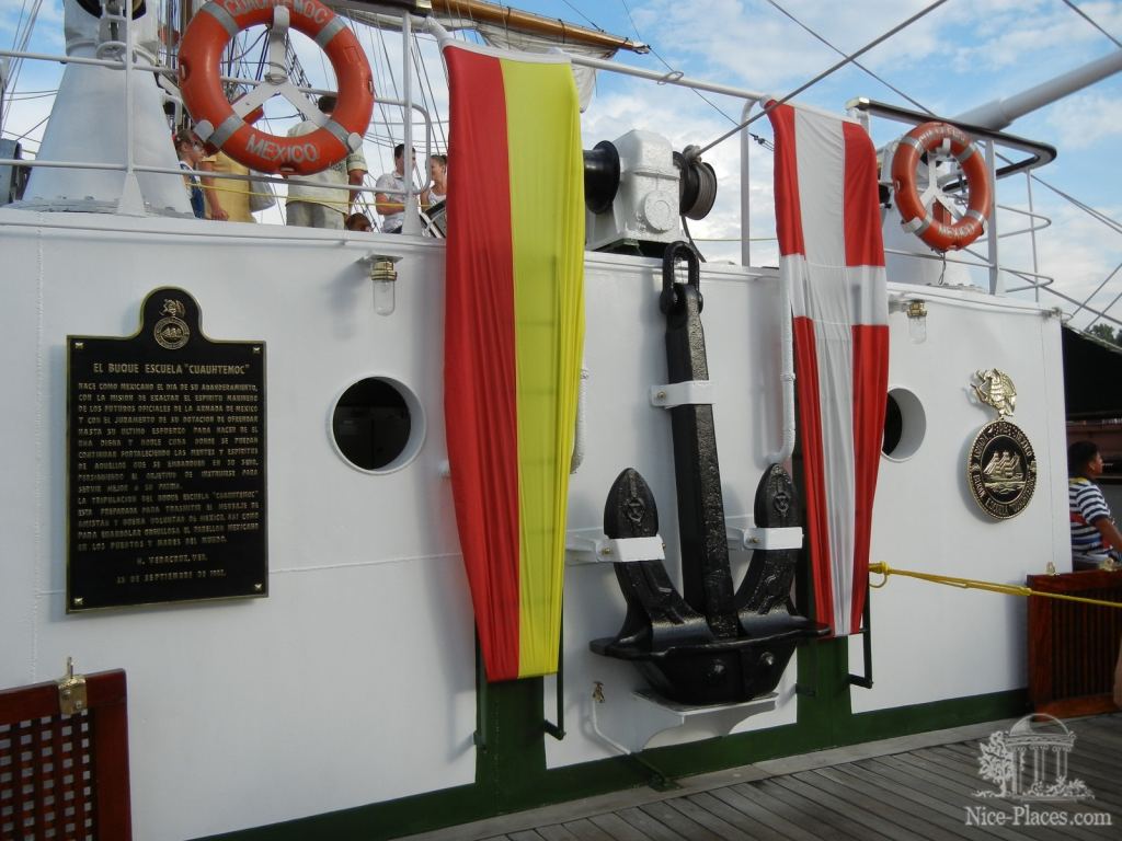 Фото 13 - Впервые в Одессе Мексиканский парусник "Cuauhtemoc"