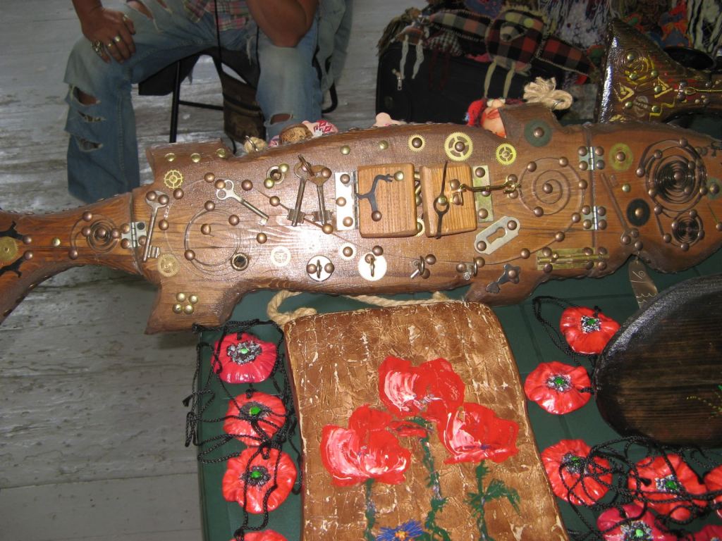 Настенные украшения в стиле стимпанк - Выставка-ярмарка "Золотые ручки 2010"