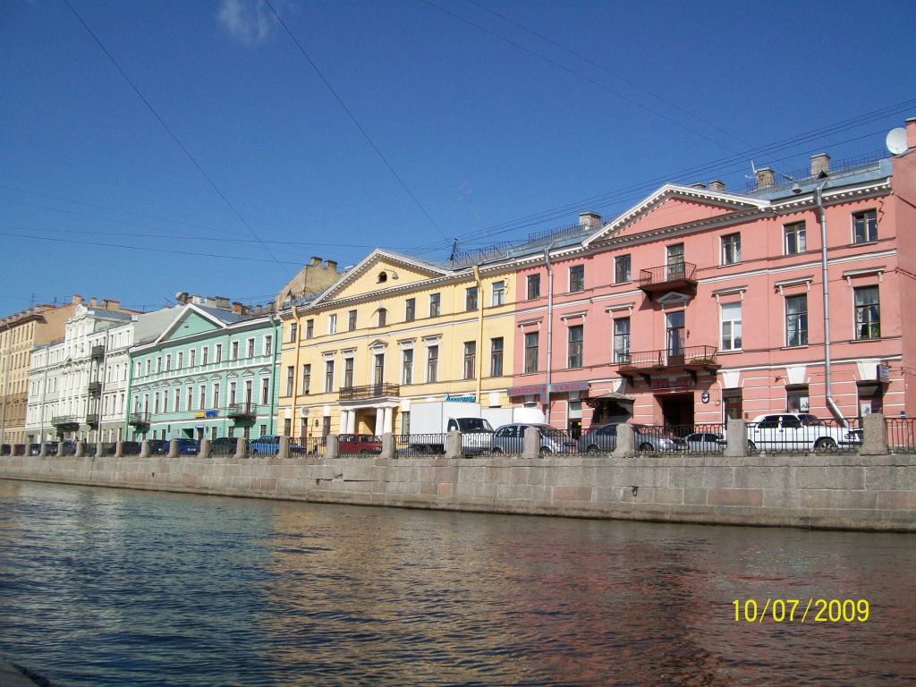 Архитектура Питера у набережной - Экскурсия в Петербург: улицы, каналы, архитектура