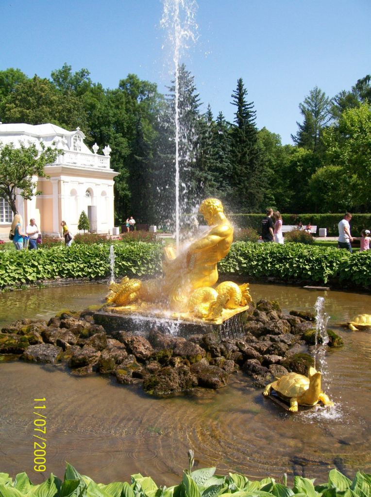 Фонтаны Петергофа - Дворцово-парковый комплекс Петергоф