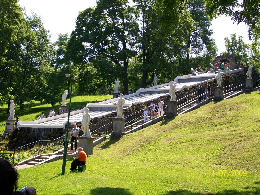 Фонтан Шахматная горка - Дворцово-парковый комплекс Петергоф