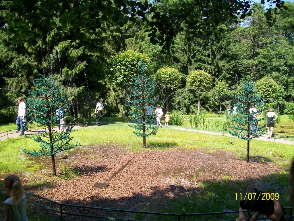 Фонатны-шутихи - Дворцово-парковый комплекс Петергоф