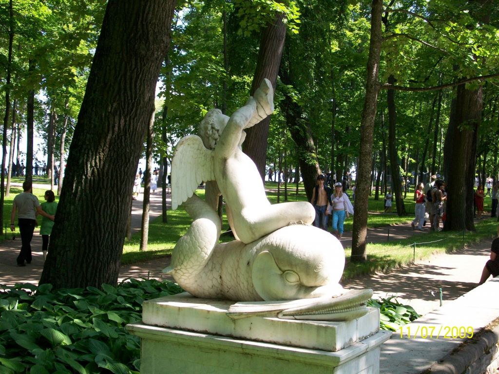 Петергоф. Скульптура - Дворцово-парковый комплекс Петергоф